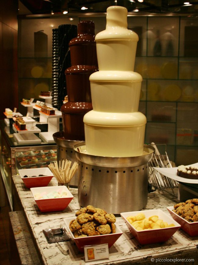 Dessert Table at the Circles Event Cafe, Makati Shangri-La Manila