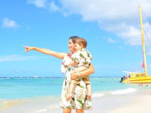 Tips for visiting Waikiki with a toddler
