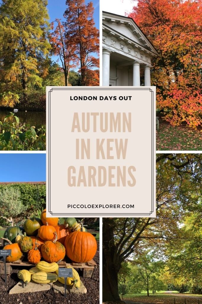 Autumn in Kew Gardens London