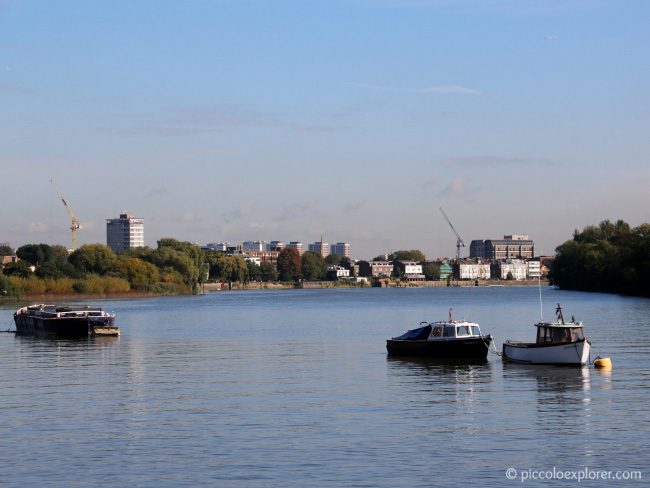 View of River Thames from Chiswick Pier