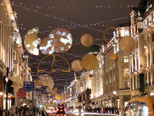 Regent Street Christmas Lights 2015