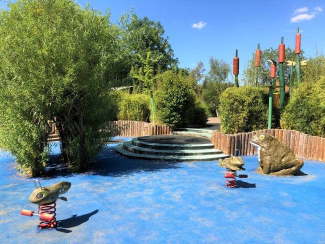 Toddler playground at Wetland Centre Barnes