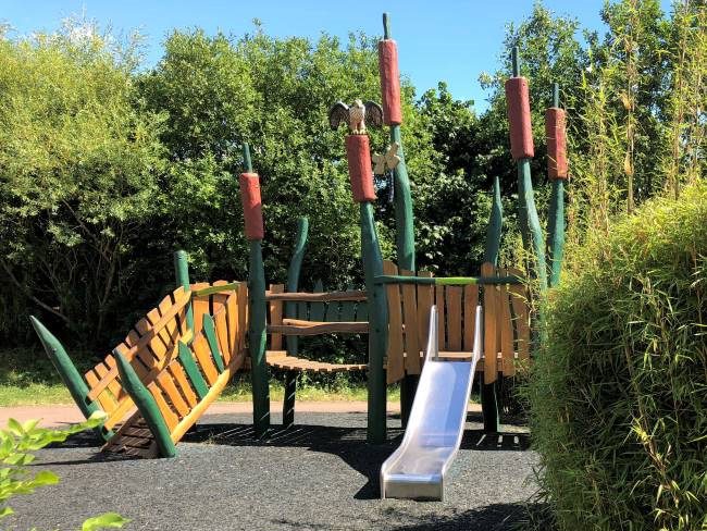 Toddler playground at London Wetland Centre