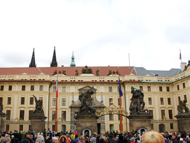 Prague Castle Entrance