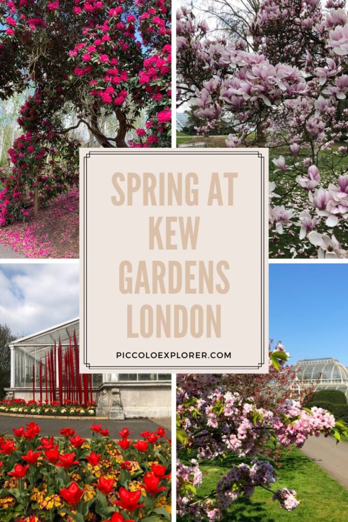 Spring in Kew Gardens London