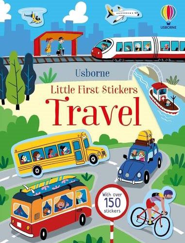 Usborne Little First Stickers Book Travel