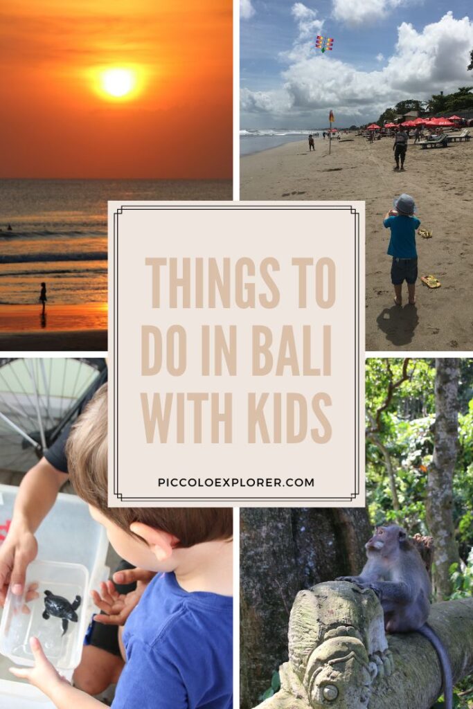 Things to do in Bali with Kids