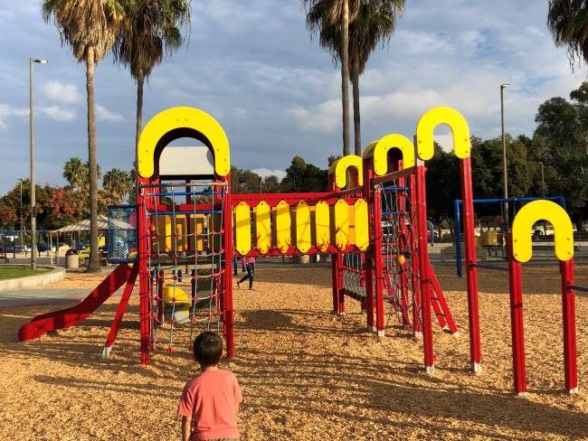 Beach playgrounds San Diego Tecolate Park