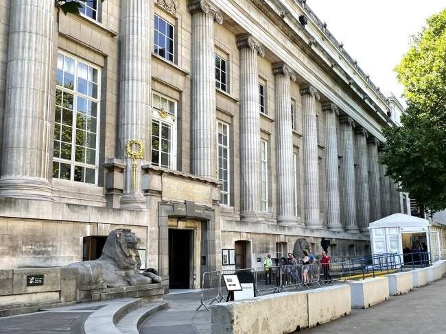 British Museum Montague Place Entrance