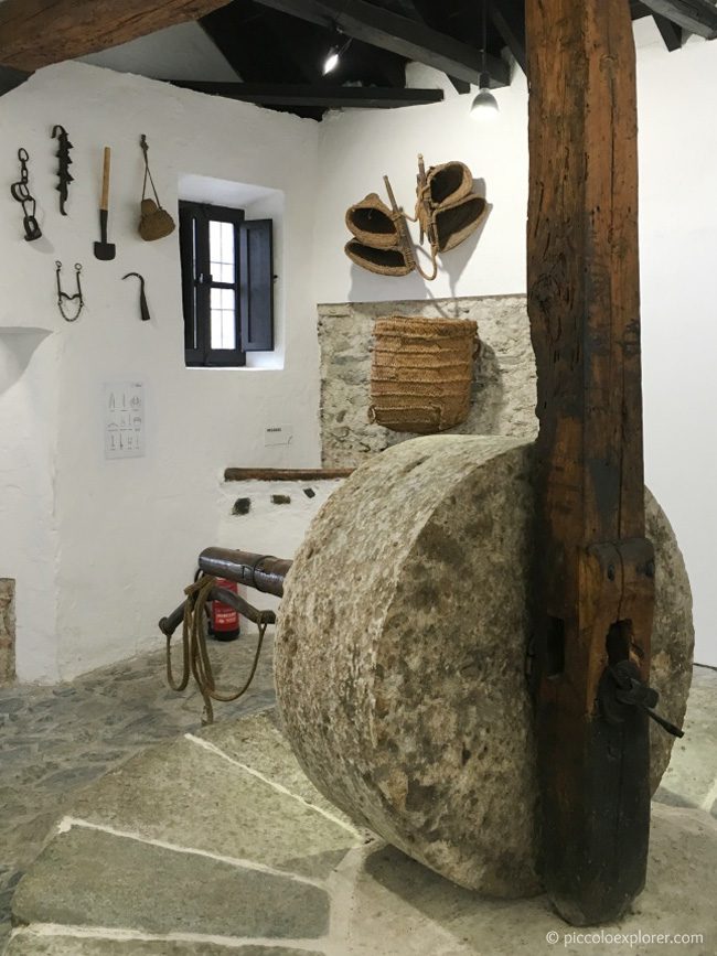 15th century oil mill at Museo Almazara de los Laerillas, Nigüelas