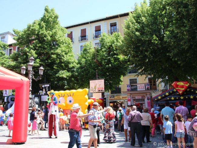 City Fair at Plaza Bib-Ramblas, Granada