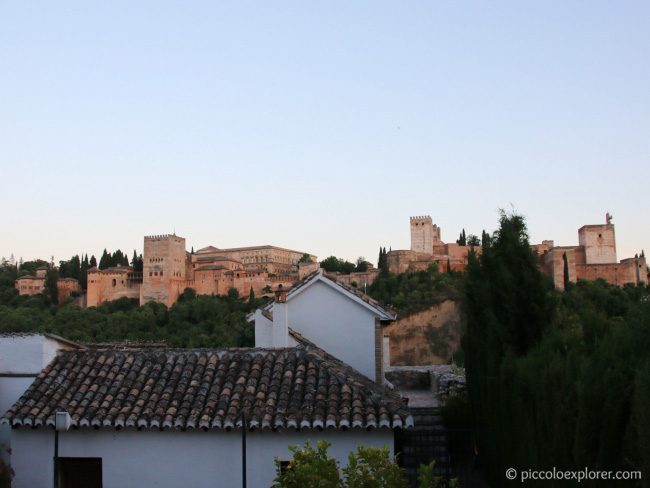 View of the Alhambra from Carmen Aben Humeya