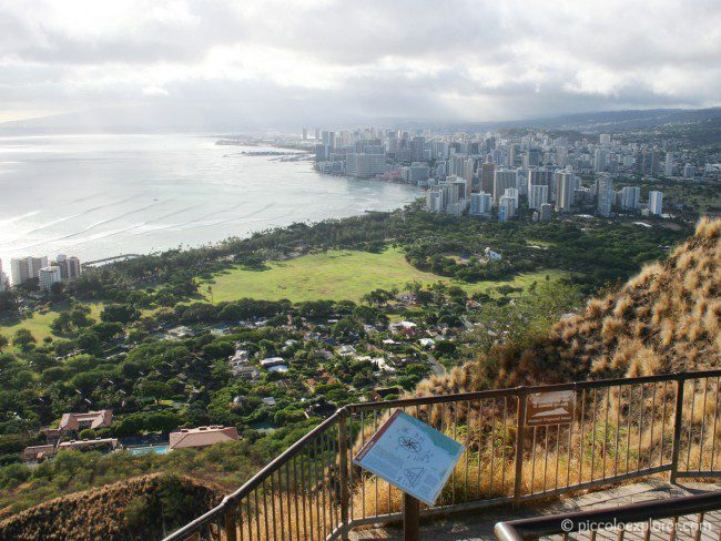 View of Honolulu from Diamond Head