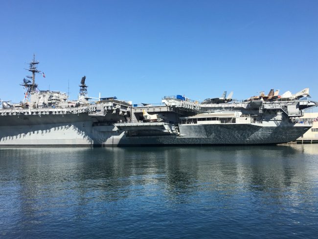 uss midway inside