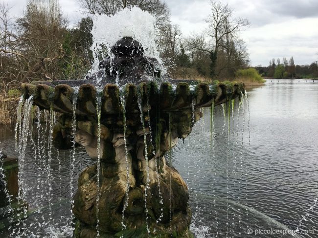 Tazza Fountain in the Italian Gardens, Kensington Gardens, London