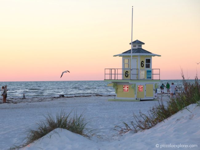 Clearwater Beach, Florida at Sunset