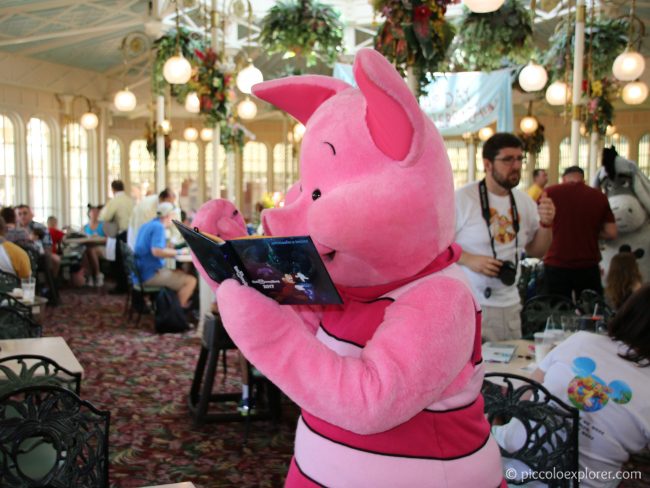 Character Meal at Crystal Palace with Pooh and Friends, Magic Kingdom, Walt Disney World, Florida