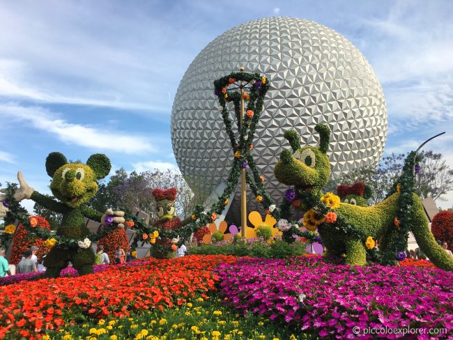 Epcot International Flowers and Gardens Festival 2017, Walt Disney World, Florida