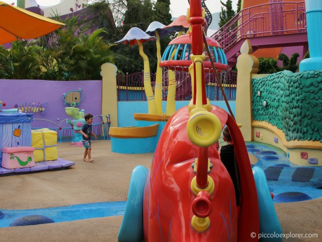 If I Ran a Zoo water play area at Seuss Landing, Universal's Islands of Adventure, Orlando, Florida