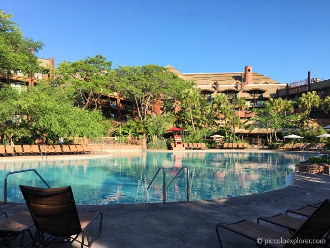 Swimming Pool at Jambo House, Animal Kingdom Lodge, Orlando