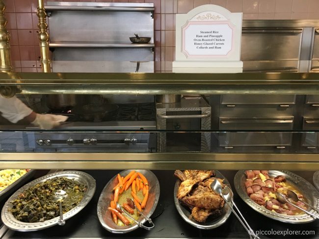 Lunch Buffet at Crystal Palace, Magic Kingdom