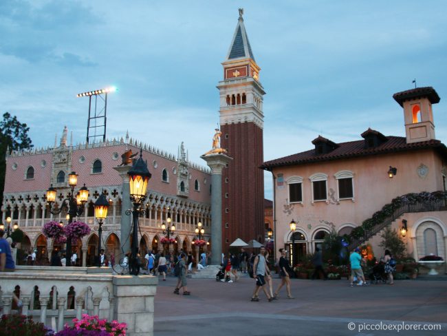 Italy area at Epcot World Showcase, Walt Disney World, Orlando