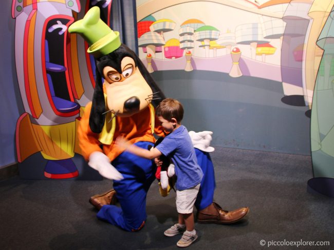 Goofy at Epcot Character Spot, Walt Disney World
