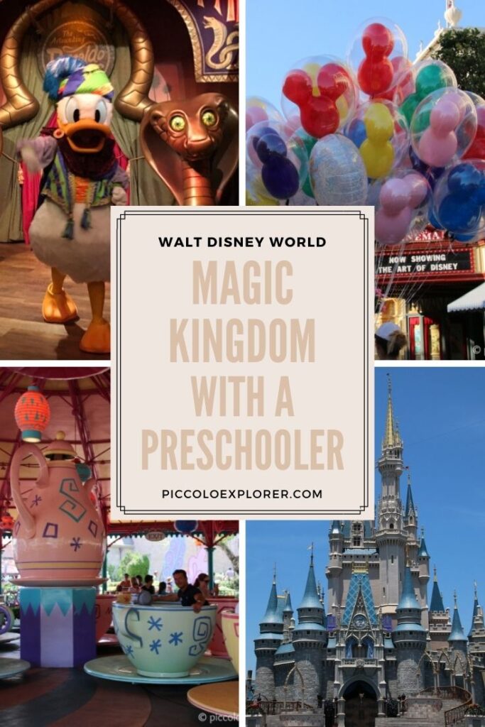 Magic Kingdom with a Preschooler