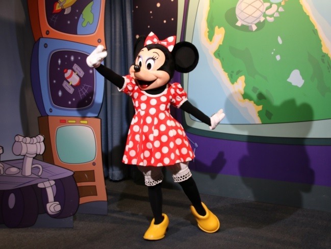 Minnie Mouse EPCOT Disney Character Spot