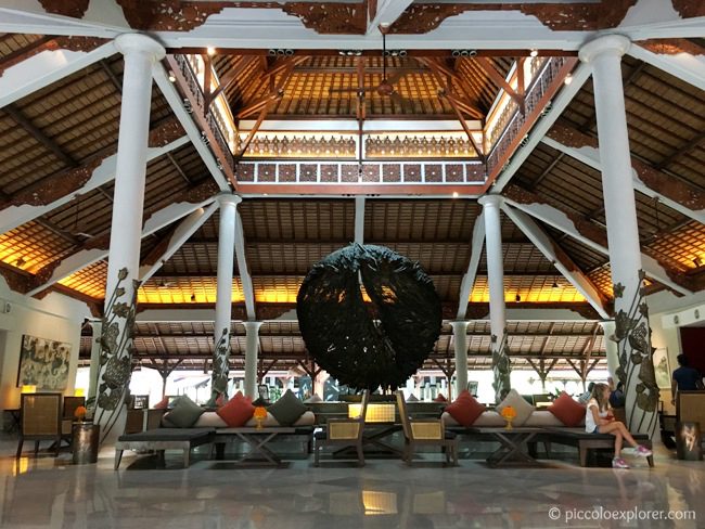 Hotel Lobby at the Padma Resort Legian