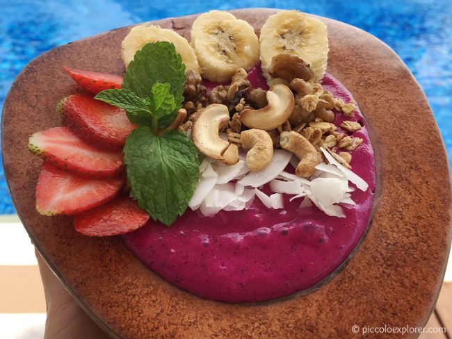 Smoothie Bowl, Padma Resort Legian, Bali