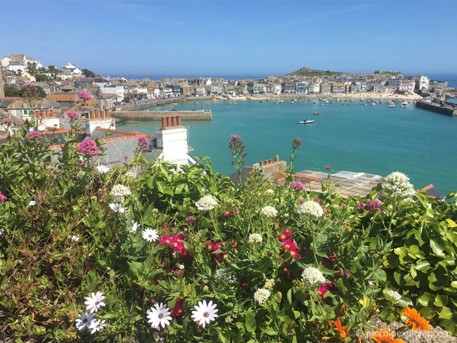 View of St Ives Harbour, St Ives, Cornwall