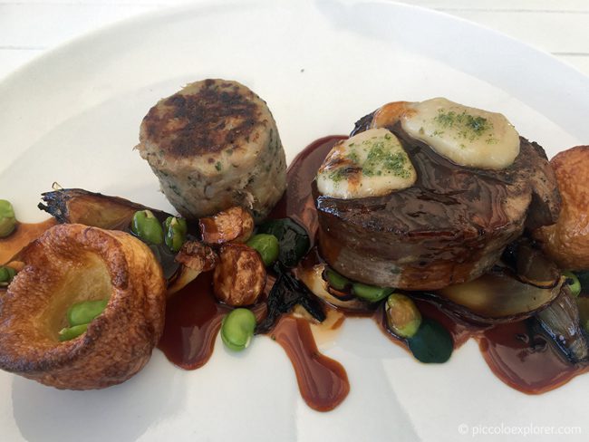 Cornish Prime Beef Fillet & Rib, Porthminster Beach Cafe, St Ives, Cornwall