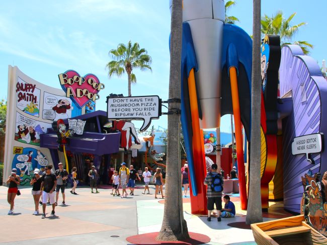 Guia sobre Toon Lagoon, no Universal Islands of Adventure