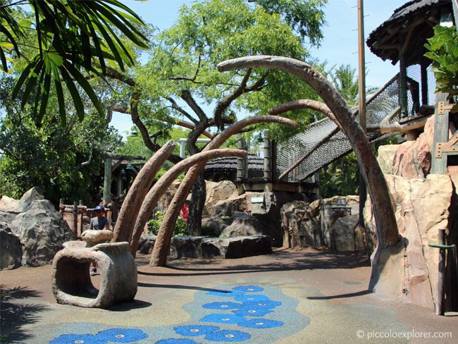 Camp Jurassic playground, Jurassic Park, Universal's Islands of Adventure