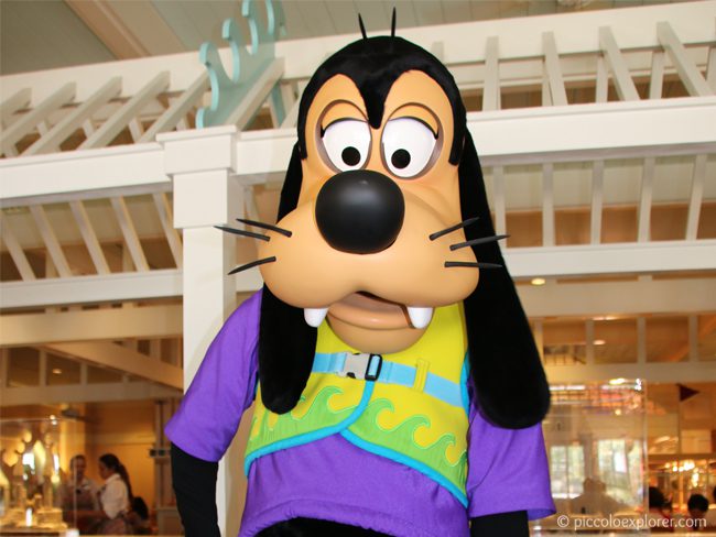 Goofy at Cape May Cafe Character Breakfast