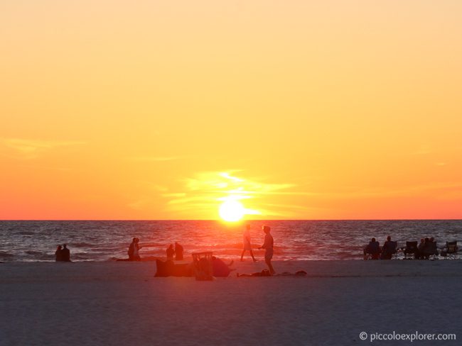 Sunset at Clearwater Beach, Florida