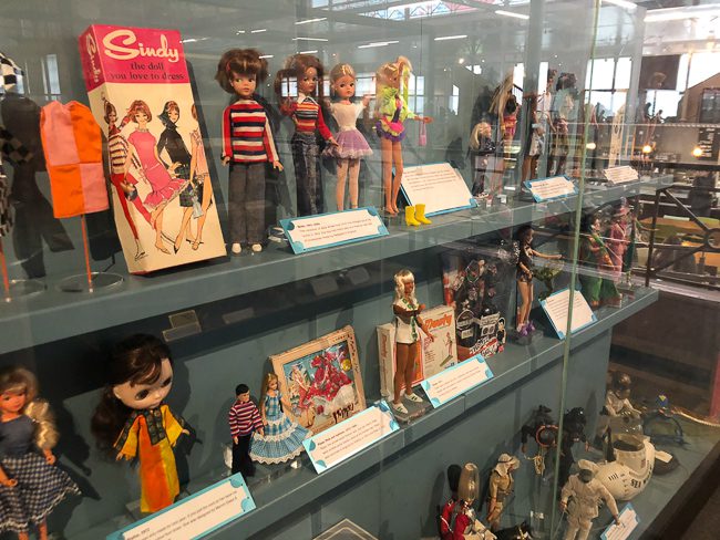 Dolls at Museum of Childhood London