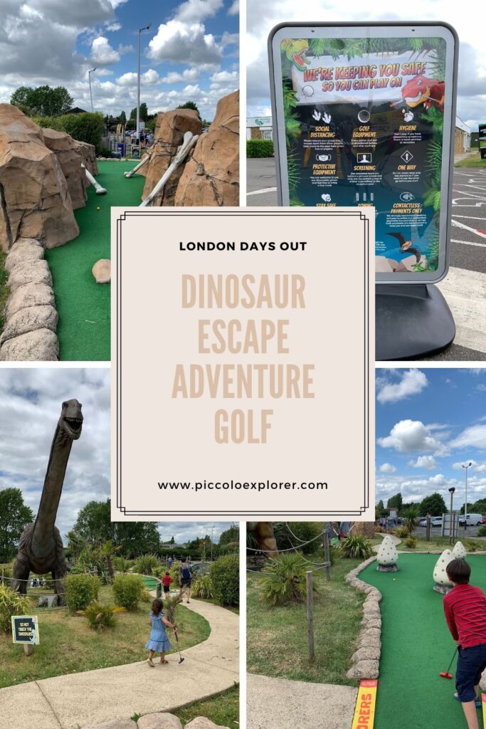 London day out adventure golf