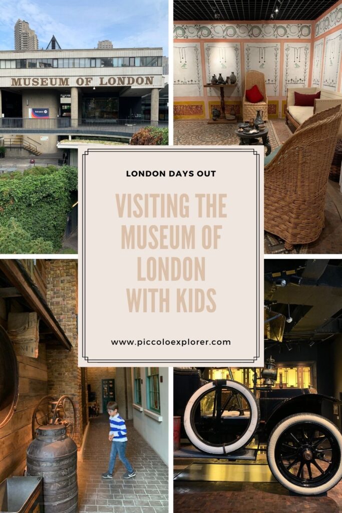 Museum of London with kids