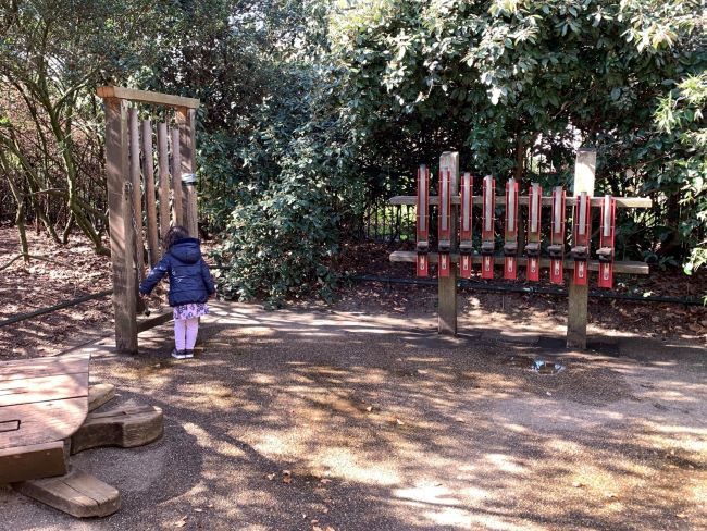 Music Play Area at Kensington Gardens playground