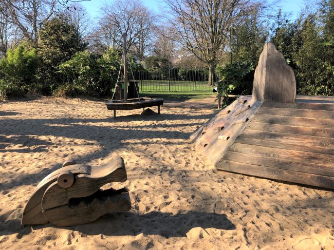 Toddler Play Area at Lady Diana playground