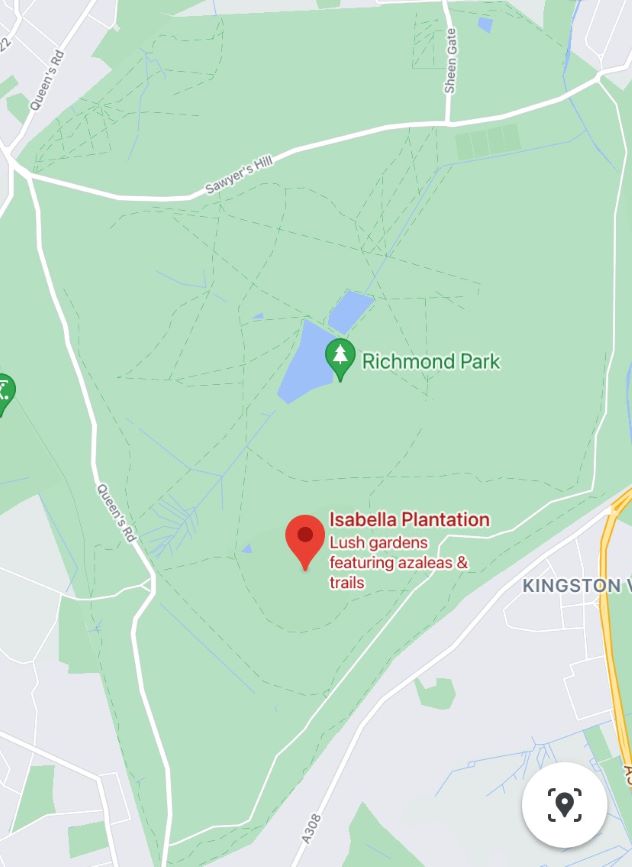 Where is Isabella Plantation in Richmond Park