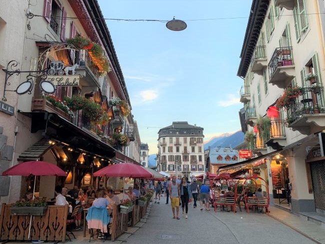 Chamonix town centre