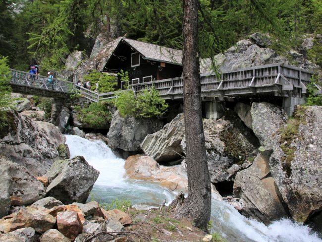 Cascade de Bérard café Vallorcine