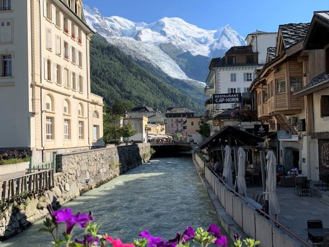Visiting Chamonix in the summer