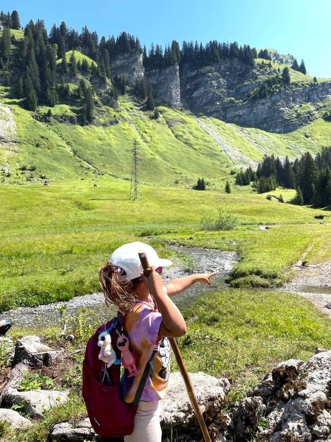 French Alps Hiking with Kids
