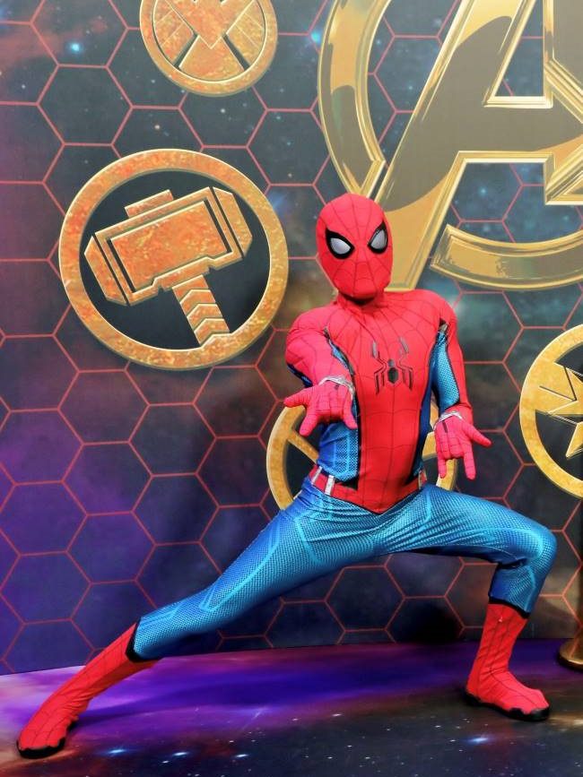 Spider-Man Selfie Spot Disneyland Paris