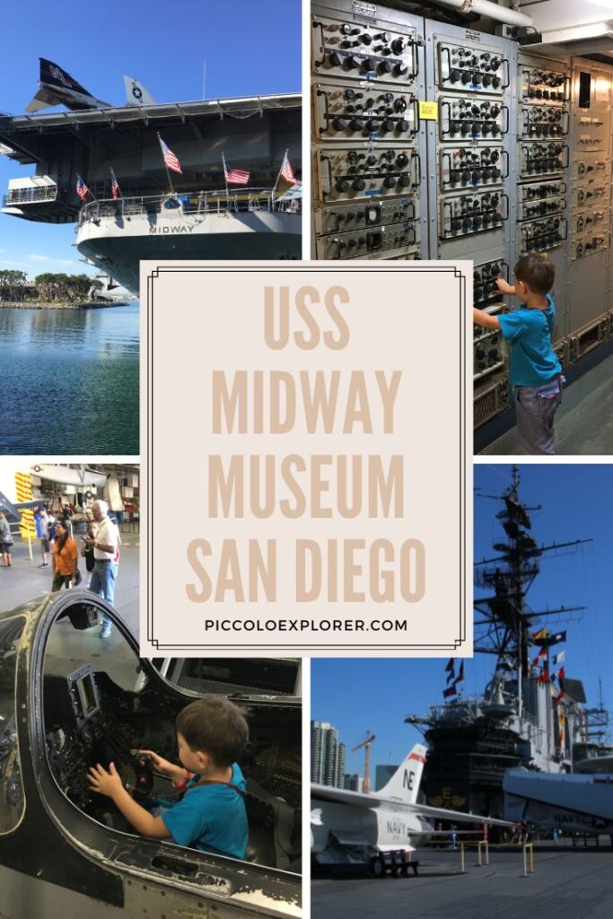 USS Midway Museum San Diego with kids
