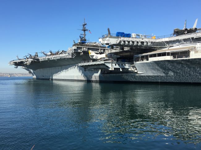 USS Midway Naval Carrier San Diego